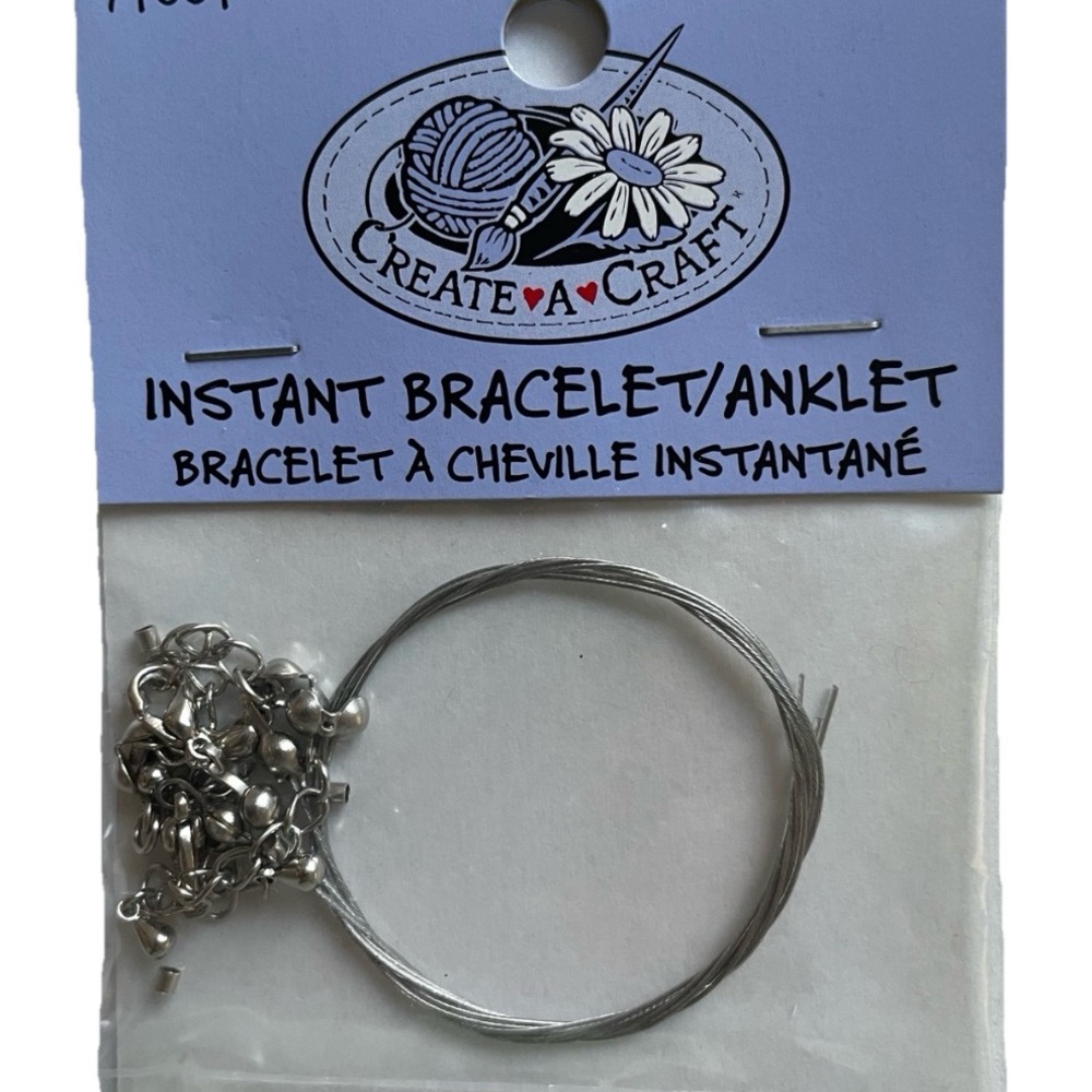 CREATE-a-CRAFT 3 PACKAGES x 3 Instant BRACELET / ANKLET Kits New in Packages